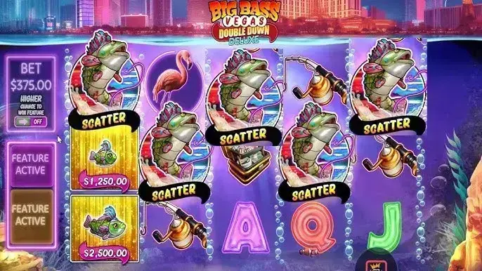 Big Bass Vegas Double Down Deluxe Screenshot 1
