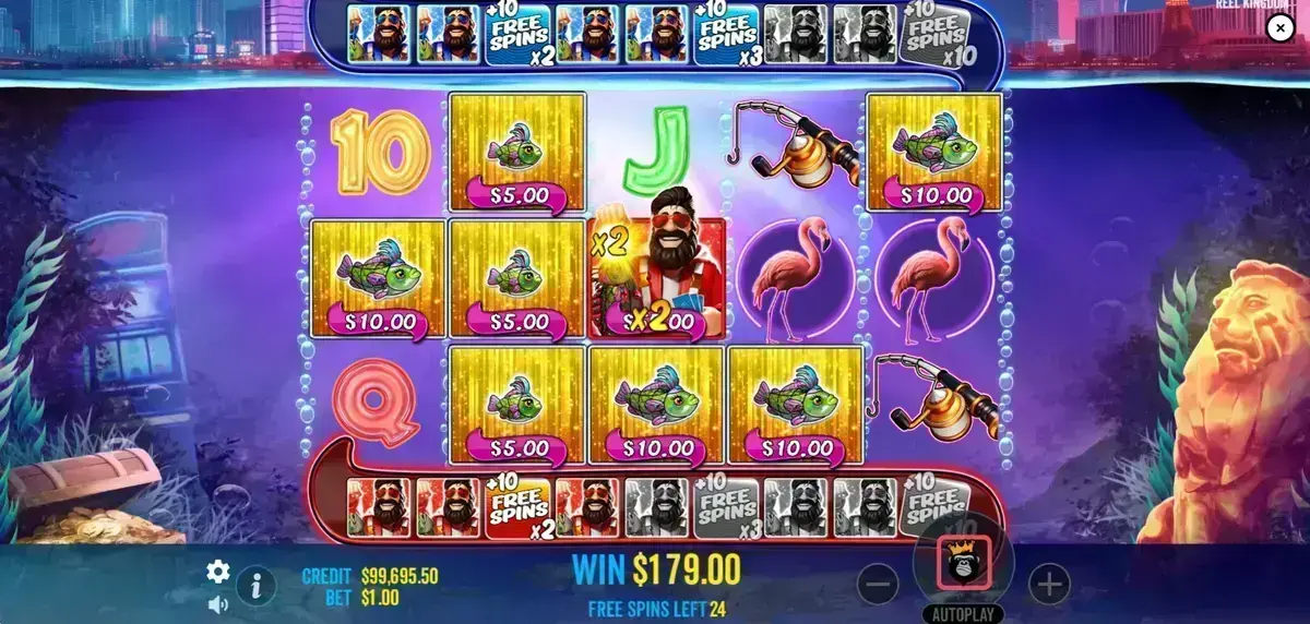 Big Bass Vegas Double Down Deluxe Screenshot 3